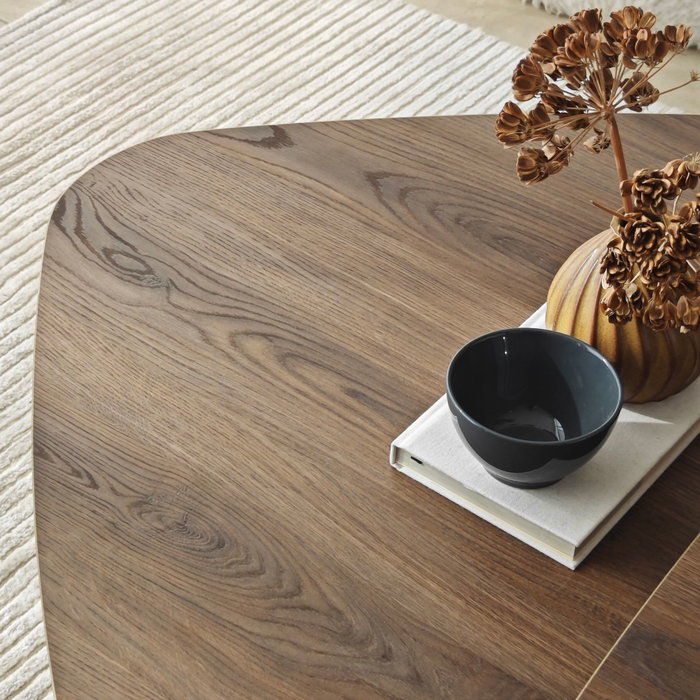 Hanah Home Ballare Set - Nogal